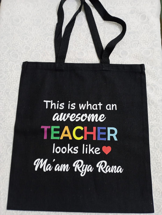 Awesome Teacher Totebag