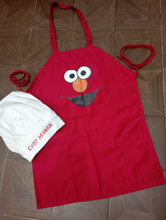 Elmo Apron Set