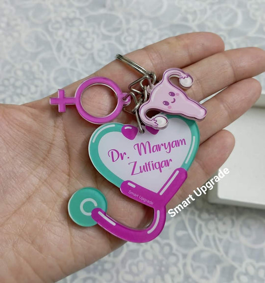 Gynaecologist Keychain