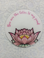 Lotus Tea Coaster