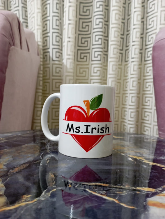 Heart Apple Mug