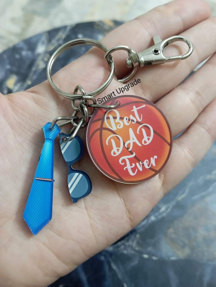 Best Daddy Keychain