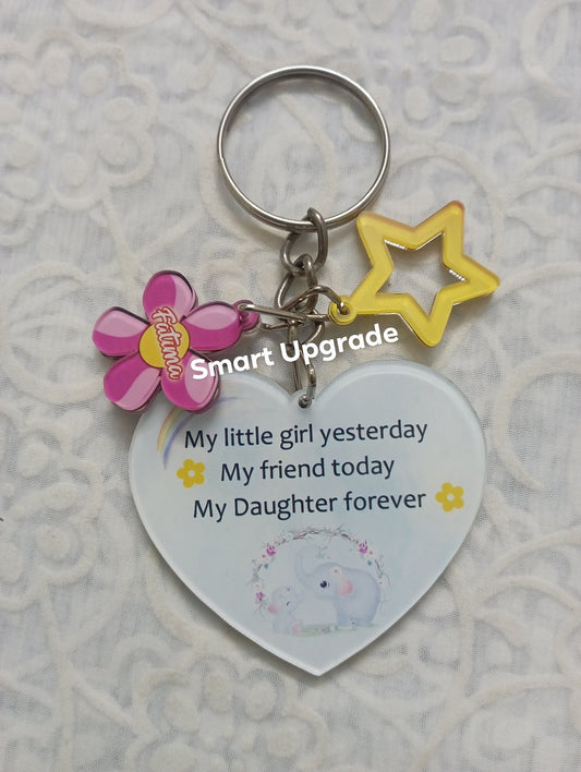 Daughter Keychain